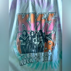 Vintage KISS, XL, TIE DYE men’s T-shirt